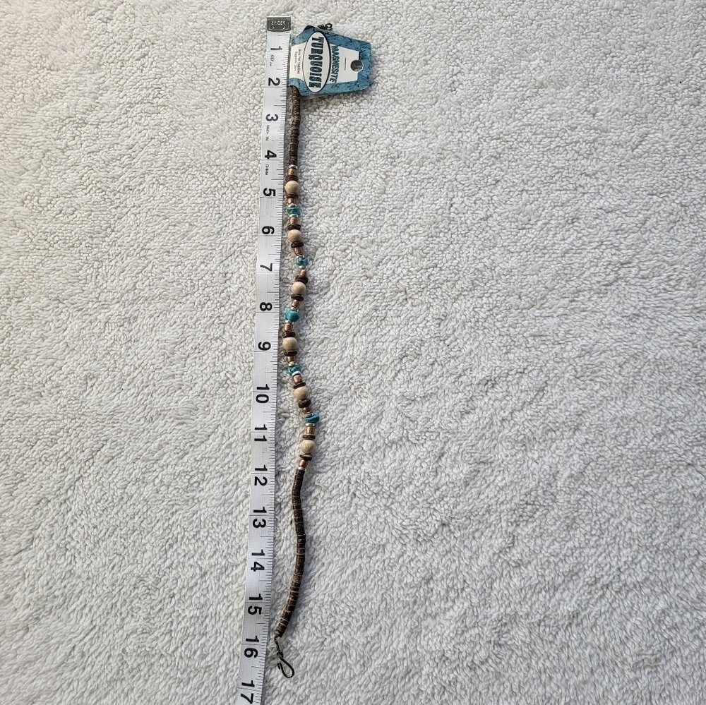 American Legacy Treasures Bracelets and Magnesite Turquoise Beaded Necklace NWT - Picture 7 of 7